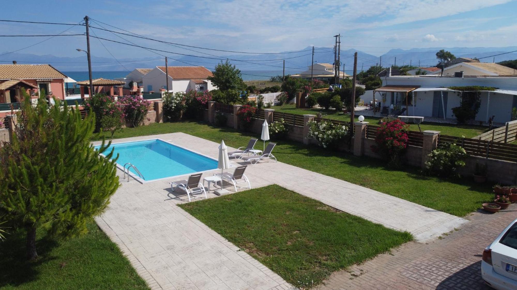 Almyra Beach House Corfu Almiros Beach Екстер'єр фото