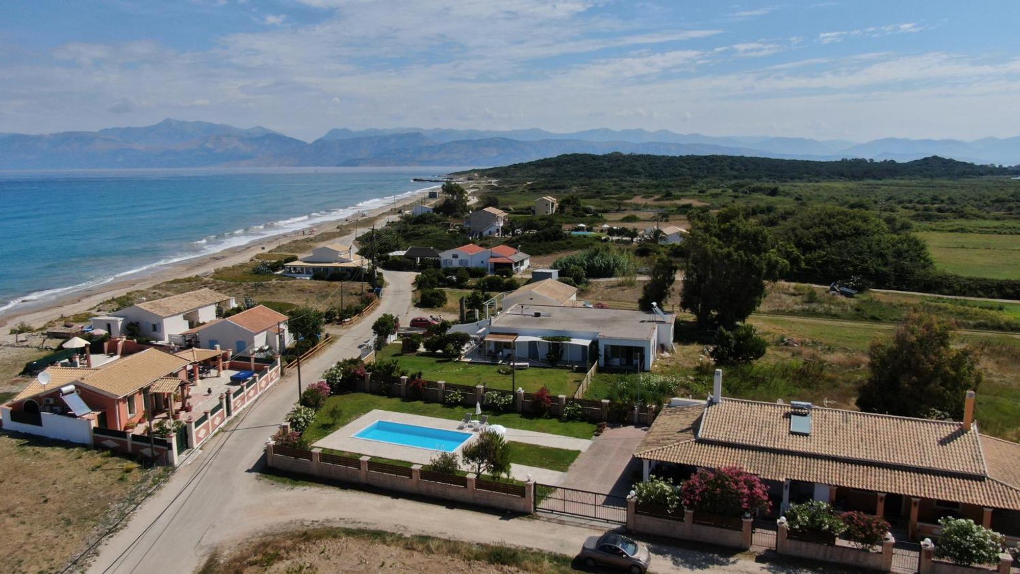 Almyra Beach House Corfu Almiros Beach Екстер'єр фото