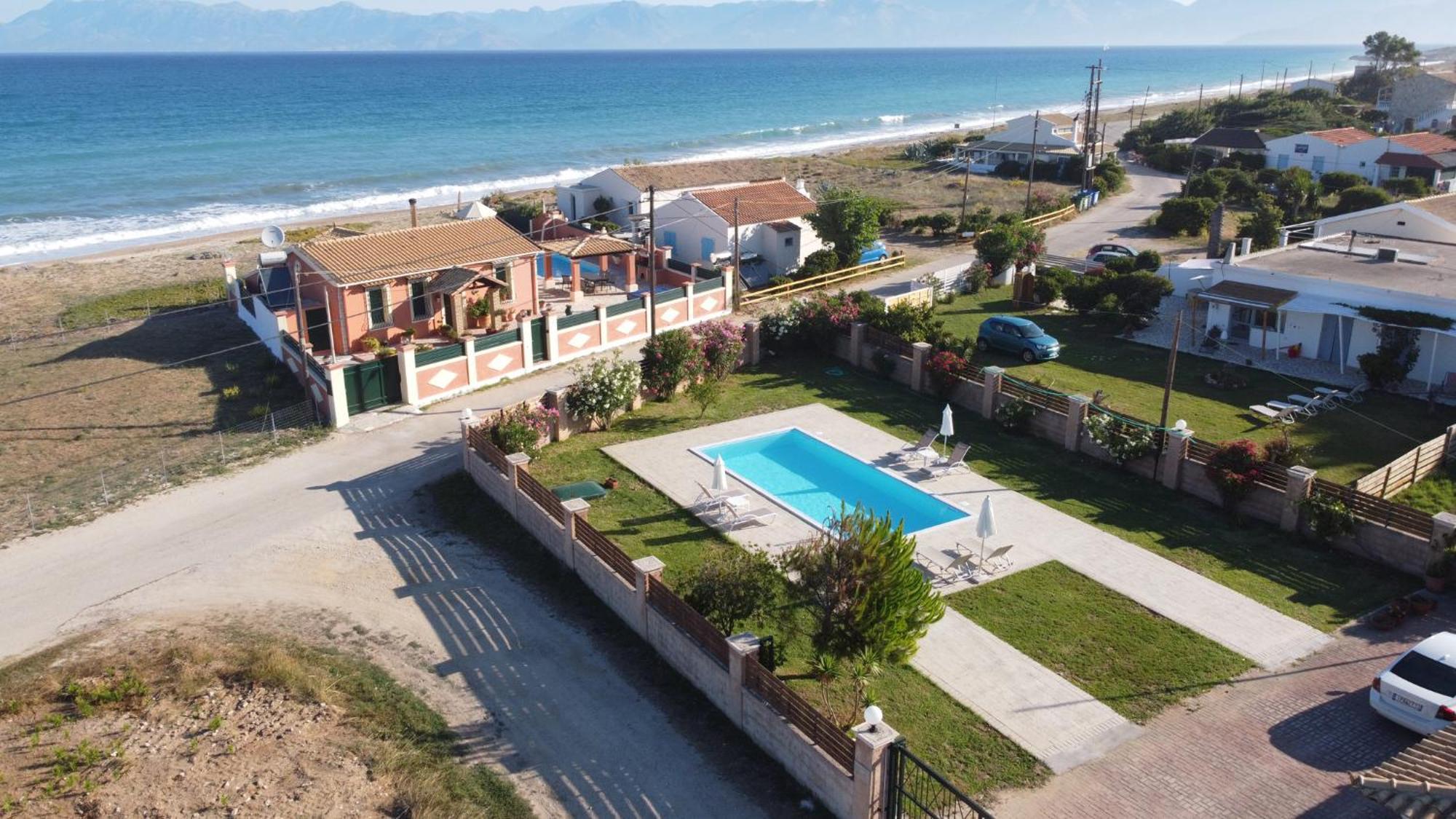 Almyra Beach House Corfu Almiros Beach Екстер'єр фото